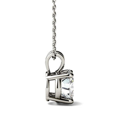 2 CT Round Cut Diamond Charm Pendant For Women, Wedding Pendant, Christmas Gifts