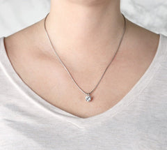 2.5 CT Heart Cut Diamond Charm Pendant For Women, Christmas Gifts, Anniversary Gifts
