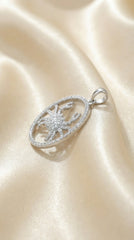 "Cancer" Constellation Charm – Moissanite Diamond Elegance