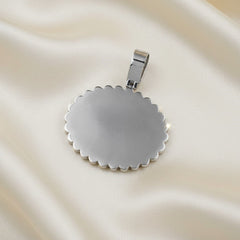 Luxury Two-Tone Pendant with Moissanite Diamonds –  Photo Jewelry by Alposh